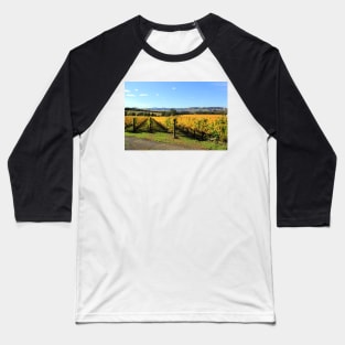 Autumn in the vineyard, Coal River Valley, Tasmania Baseball T-Shirt